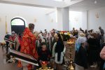 Престольный праздник в новом храме поселка Тульского