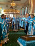 В Свято-Троицком кафедральном соборе прошло Богослужение в день Казанской иконы Божией Матери
