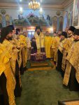 Управляющий епархией совершил молебное пение на новолетие