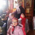 Экскурсия по Свято-Димитриевскому храму для воспитанников детского сада в посёлке Каменномостский