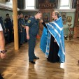 В Свято-Троицком кафедральном соборе традиционно был совершен молебен для сотрудников МЧС России по Республике Адыгея